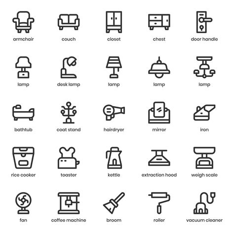 Home Stuff Icon Pack For Your Website Design Logo App Ui Home Stuff