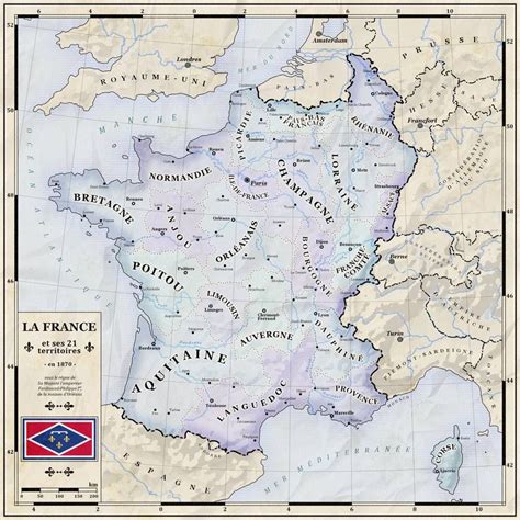 What France Should Have Been By Zalringda Map World History Map