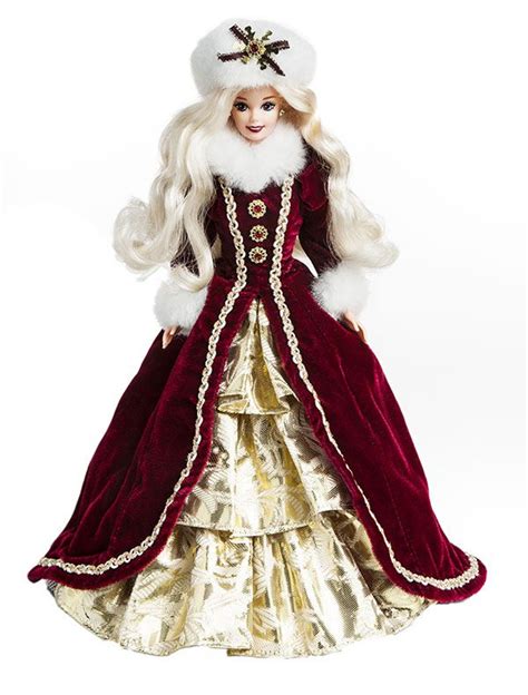 25ans De Barbie Collector Joyeux Noël Rétrospective Robe De Mariée