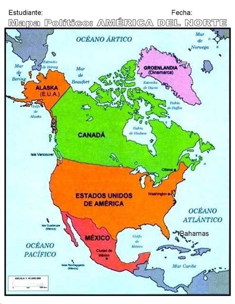 Mapa De America Con Nombres De Paises Y Capitales Images Hot Hot Sex