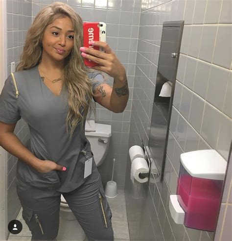 Pin By Suggaamomma On Jobs Nurse Outfit Scrubs Beautiful Nurse Hot