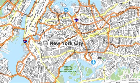 Vydejte Se Na P Turistiku Zpusto It Kalhoty New York City Map Koridor Jest B Seznamte Se