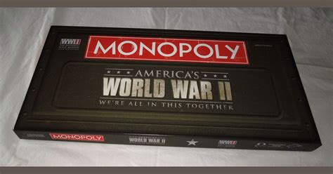 Monopoly Americas World War Ii Board Game Boardgamegeek