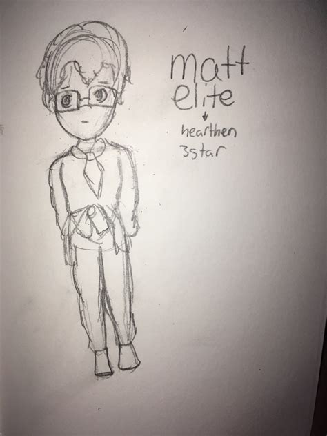 Every Witch Way — Concept Art Of Matt Slowly But Surly Making Him A