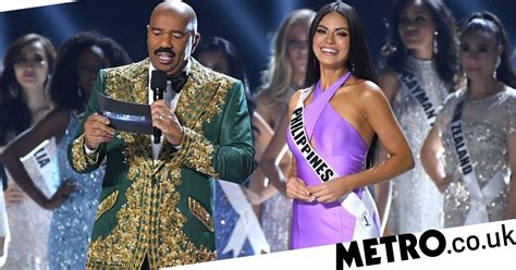 Steve Harvey Announces Wrong Miss Universe 2019 Ca Miss Universe 2019 Nda Uk