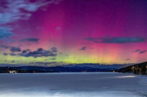 See Northern Lights Put On A Dazzling Display Across Upstate Ny Skies