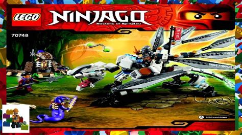 Lego Instructions Ninjago 70748 Titanium Dragon Youtube