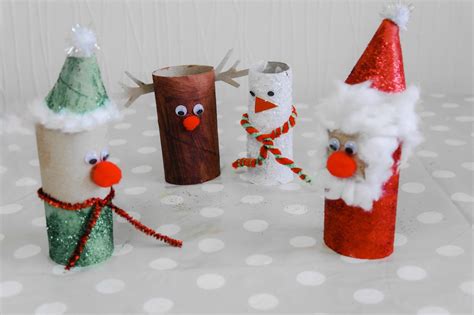 Christmas Toilet Roll Crafts — Mimi Rose And Me