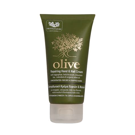 Fruits and Fleurs- Olive Repairing Hand and Nail Cream ...