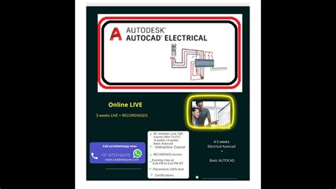 Electrical Autocad Training Design Courses Youtube