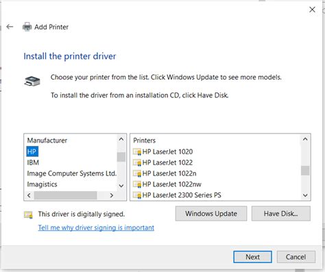 Reported reason for installation failure. LaserJet 1160 Driver per Windows 10 - Does not work ! - HP ...