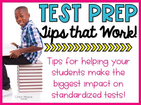 Test Prep Tips For The Elementary Classroom Ciera Harris Teaching