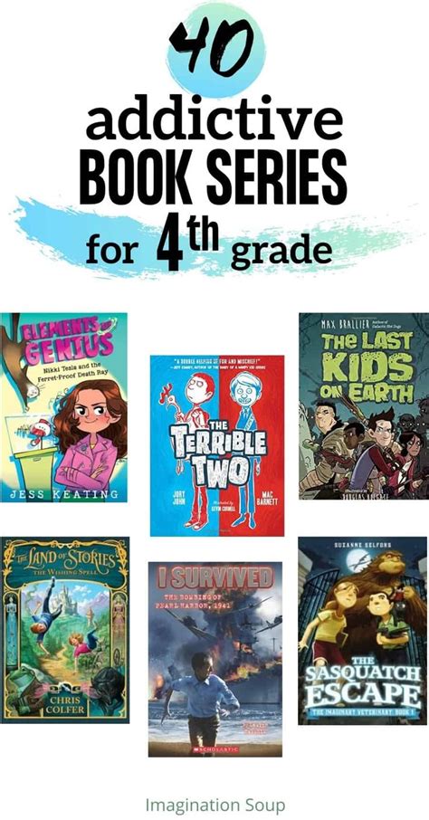40 Good Book Series For 4th Graders That Will Keep Them Reading