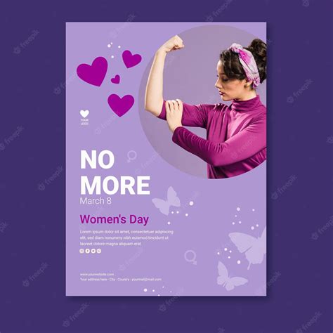 free vector international women day poster