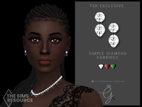 Glitterberrysims Custom Content — Tsr Exclusive Simple Diamond Mini