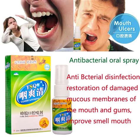 antibacterial oral spray hygiene oral care fresh mouth fresh breath