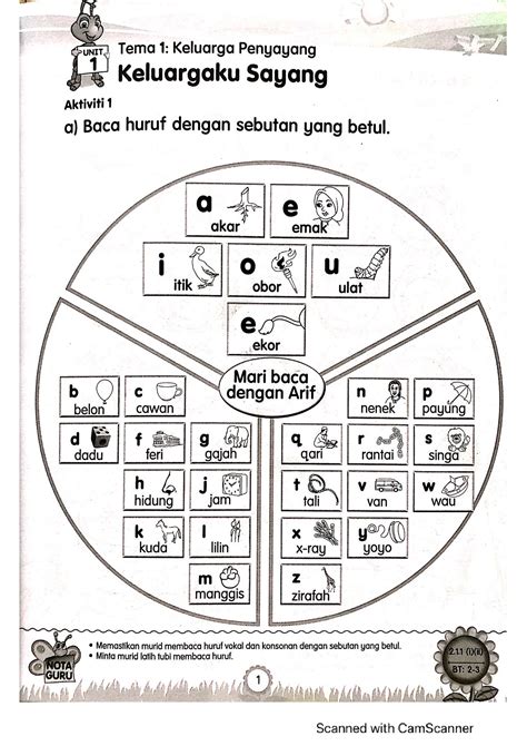 Latihan Bahasa Melayu Tahun 1