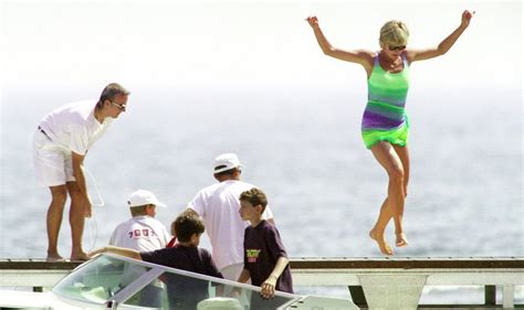 See And Shop Princess Dianas Best Swimwear Moments Popsugar Fashion