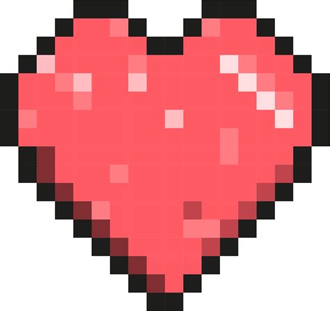 Pixel Heart Pixelart 13640958 Png