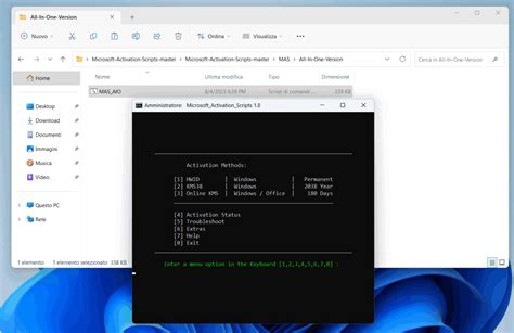 Microsoft Activation Scripts Mas Attivatore Per Windows E Office