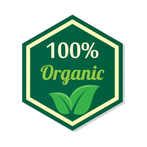 100 Natural Organic Vector Hd Images 100 Organic Label Label