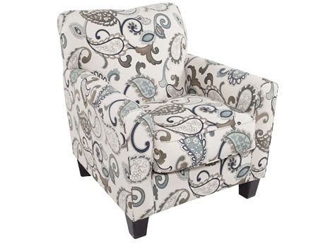 Accent chairs are an easy way of adding that something different to an interior and doing so without creating contrast with pattern. Paisley Patterned Contemporary 35" Accent Chair in Cream ...