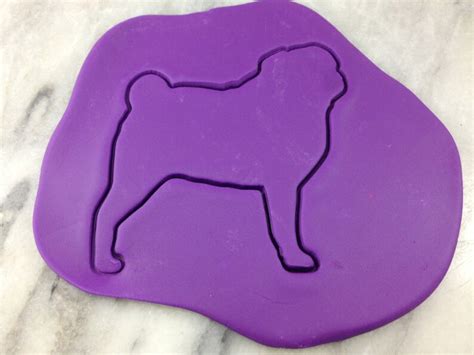 Pug Standing 2 Cookie Cutter Sharp Edges Fast Shipping Etsy Canada