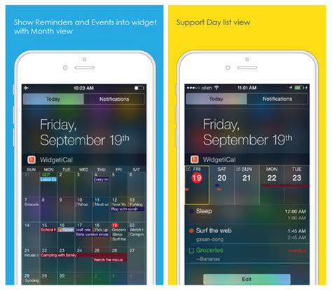 Awesome Calendarのyunasoftからウィジェット対応の新カレンダーアプリが登場apps Core