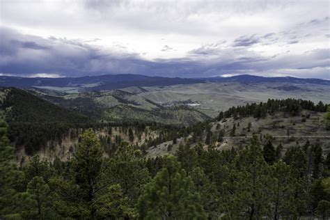 Hills And Mountainside Landscape From Mount Helena Image Free Stock