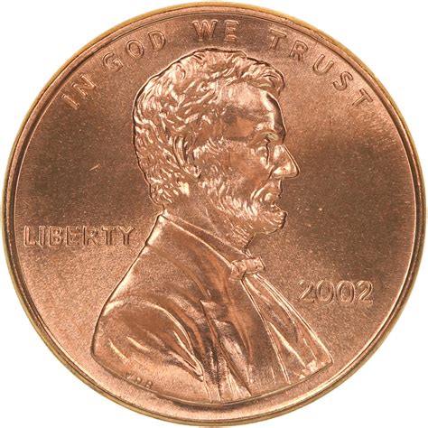 2002 Lincoln Memorial Cent Gem Bu Penny Us Coin Ebay