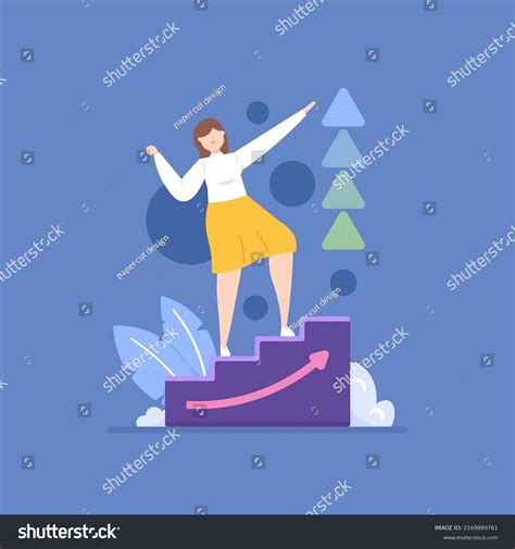 Improve Career Work Develop Skills Talents Stock Vector Royalty Free