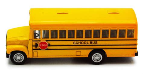 School Bus Yellow Kinsmart 6501d Diecast Model Toy Car