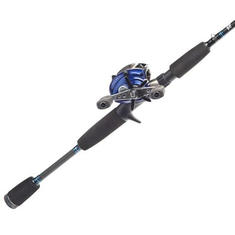 Fishing rod reel stock photos and images. Abu Garcia® Blue Max / 6'6" MH Freshwater/Saltwater ...