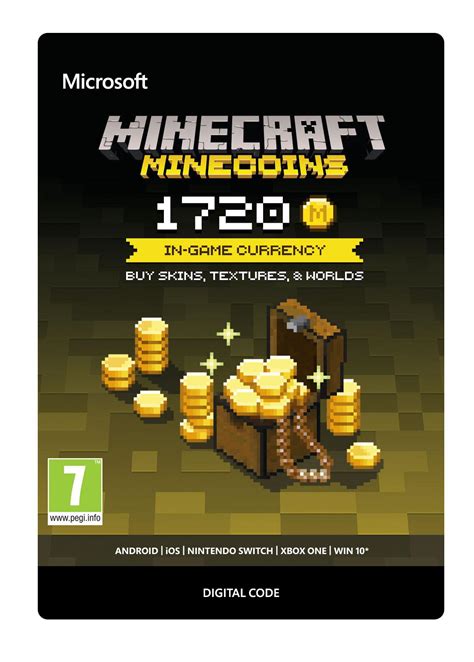 1720 Minecraft Minecoins Pc Xbox One Game