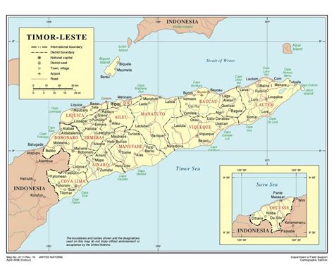 East Timor Physical Map Ontheworldmap Com Vrogue Co