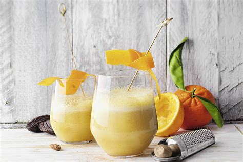 Orangen Dattel Shake Rezept Küchengötter