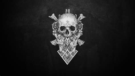 2560x1440 Skull Monochrome Dark Art 1440p Resolution Hd 4k Wallpapers