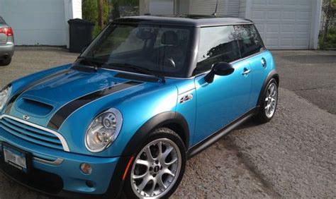 Buy Used 2005 Electric Blue Mini Cooper S In Excellent Condition Low
