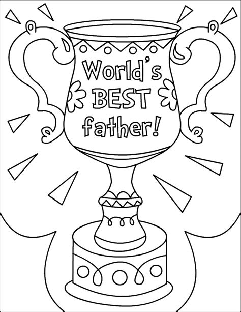 Our father's day colouring sheets include images of a cute and cuddly daddy bear spending some quality time with his son or daughter. Father's Day Coloring Pages