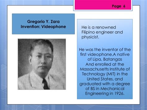 Most major inventions don't have just one inventor. Filipino Inventions and Discoveries