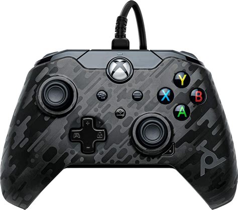 Comando Pdp Wired Controller Phantom Black Xbox One Xbox Series