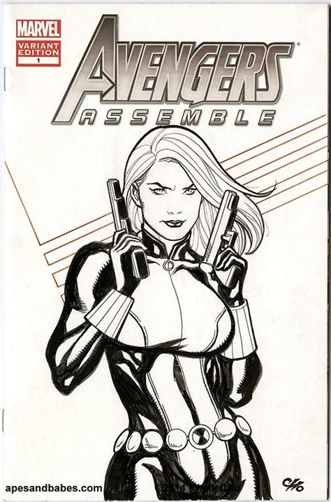 The Cover To Avengers Assemble Drawn By Steve Vandermeer And Inked In