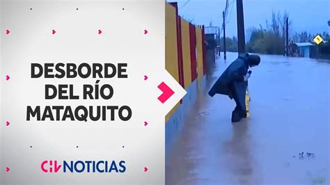 COLAPSÓ CENTRO DE LICANTÉN Las imágenes que dejó el desborde del río