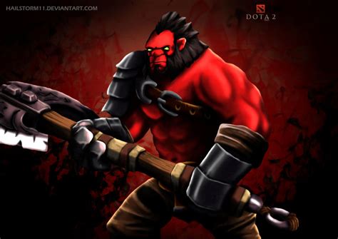 Axe Dota 2 By Hailstorm11 On Deviantart