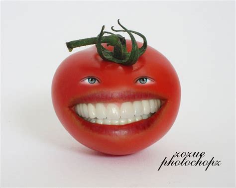 Online Funny Tomato Photo