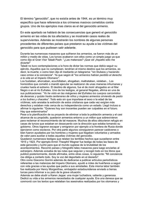 El primer ministro armenio, nikol pashinián, acogió con beneplácito la decisión de biden de reconocer el genocidio. Calaméo - CAUSAS DEL GENOCIDIO ARMENIO