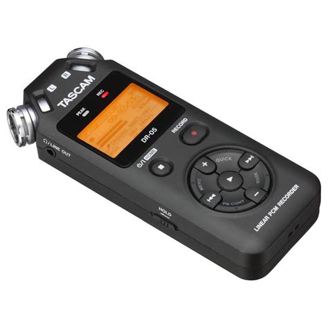 Tascam Dr 05 Portable Handheld Audio Recorder At Gear4music