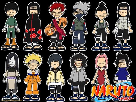 Naruto Akatsuki: Chibi Naruto Characters