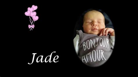 Ingrid chauvin et son époux thierry peythieu vont rendre hommage à leur fille jade, décédée le 25 mars dernier, âgée alors de cinq mois. Jade - maternité - YouTube