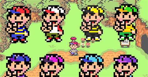 Mother 2 Ness Smash Bros ネスさん カラー大集合！ Pixiv